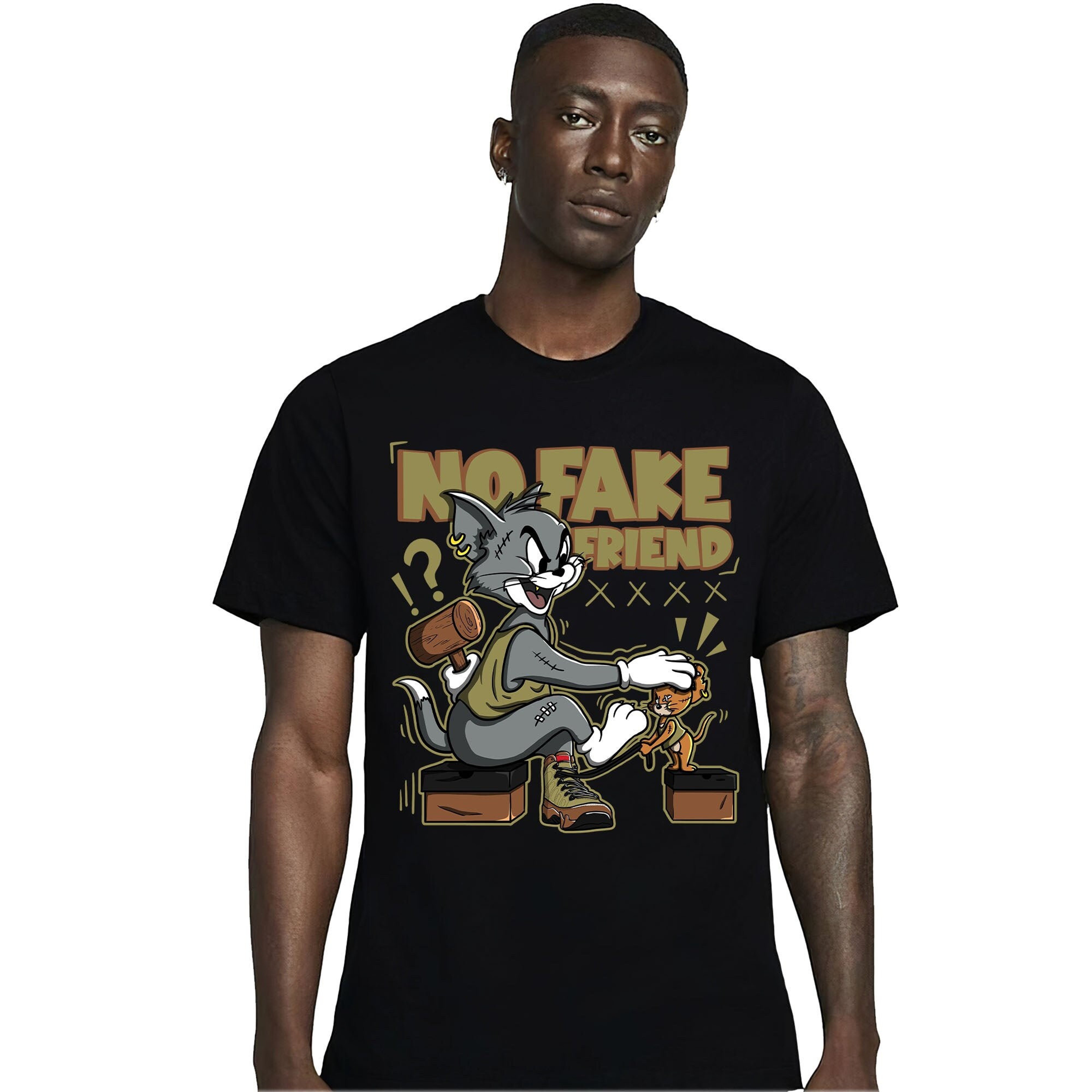 Jordan 9 Boot NRG Beef And Broccoli Unisex Shirt Fake Friend Cat And Mouse, Shirt To Match Sneaker