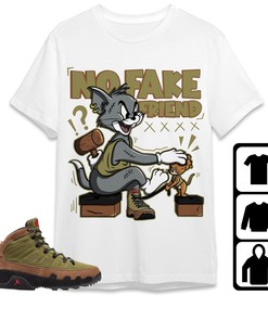 Jordan 9 Boot NRG Beef And Broccoli Unisex Shirt Fake Friend Cat And Mouse, Shirt To Match Sneaker