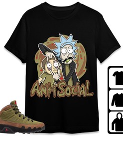 Jordan 9 Boot NRG Beef And Broccoli Unisex Shirt Rick Anti Social, Shirt To Match Sneaker
