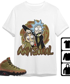 Jordan 9 Boot NRG Beef And Broccoli Unisex Shirt Rick Anti Social, Shirt To Match Sneaker