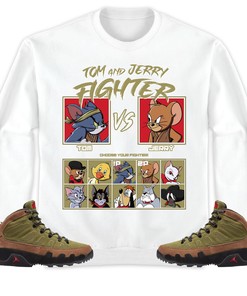 Jordan 9 Boot NRG Beef And Broccoli Unisex Sweatshirt, Hoodie, Cat And Mouse Fighter, Shirt To Match Sneaker