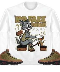 Jordan 9 Boot NRG Beef And Broccoli Unisex Sweatshirt, Hoodie Fake Friend Cat And Mouse, Shirt To Match Sneaker