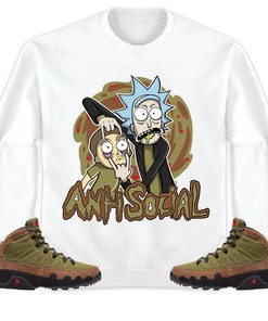 Jordan 9 Boot NRG Beef And Broccoli Unisex Sweatshirt, Hoodie Rick Anti Social, Shirt To Match Sneaker