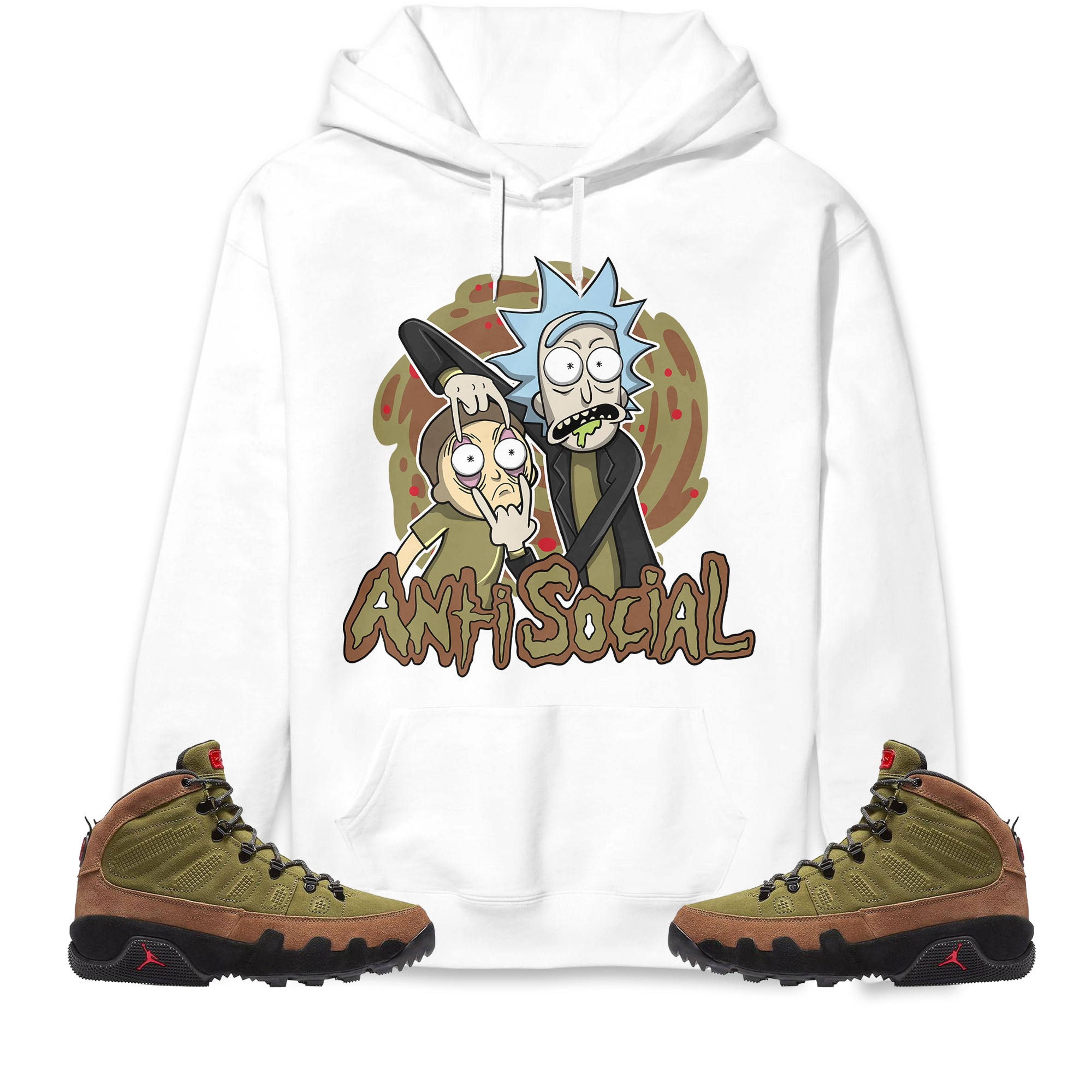 Jordan 9 Boot NRG Beef And Broccoli Unisex Sweatshirt, Hoodie Rick Anti Social, Shirt To Match Sneaker