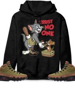 Jordan 9 Boot NRG Beef And Broccoli Unisex Sweatshirt, Hoodie Trust No One Cat And Mouse, Shirt To Match Sneaker