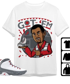Jordan 9 Retro Fire Red Unisex Shirt Got Em Martin, Shirt To Match Sneaker