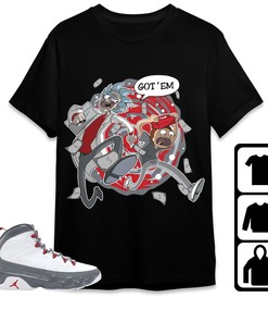 Jordan 9 Retro Fire Red Unisex Shirt Rick Got Em, Shirt To Match Sneaker