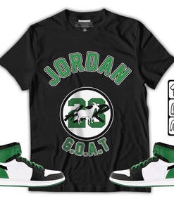 Jordan Goat Air Unisex Sneaker Shirt Match Lucky Green 1s Tee, Jordan 1 Lucky Green T-Shirt, Hoodie, Sweatshirt
