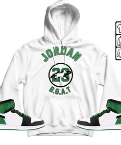 Jordan Goat Air Unisex Sneaker Shirt Match Lucky Green 1s Tee, Jordan 1 Lucky Green T-Shirt, Hoodie, Sweatshirt