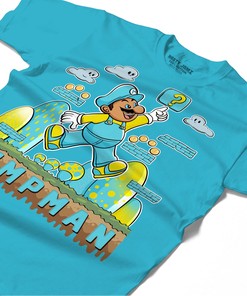 Jump Man Shirt Match Jordan 5 Aqua Shirt In Color Turquoise