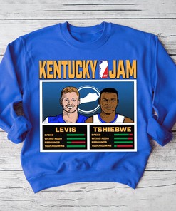 Kentucky Jam Shirt Oscar Tshiebwe Will Levis Kentucky Wildcats Fan Gift