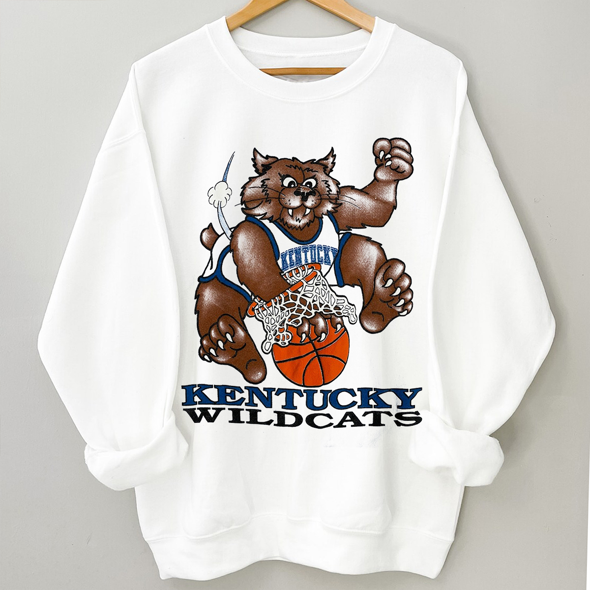 Kentucky Wildcats Basketball Sweatshirt Fan Gift