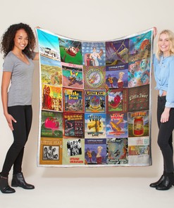 Little Feat Rock Band Albums Quilt Blanket, Ideal for Home Bedroom Decor, Perfect for Fan Lovers