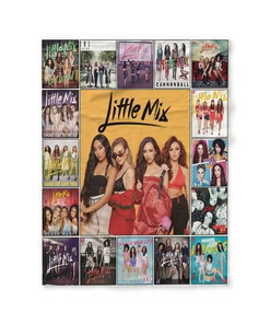 Little Mix Live Albums Quilt Blanket, Ideal Gift for Fans