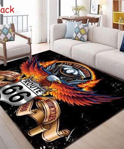 Live The Legend Since 1903 Route 66 Area Rug for Home Decoration