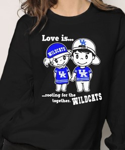 Love Is Kentucky Wildcats Tee Rooting For The Together Fan Gift