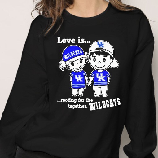 Love Is Kentucky Wildcats Tee Rooting For The Together Fan Gift