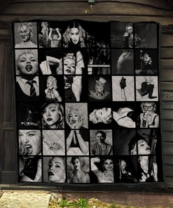 Madonna Quilt Blanket - Stylish and Comfortable Home Decor for Fans