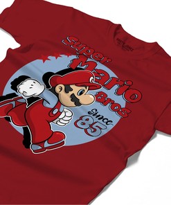 Mario Since 85 Shirt Match Jordan 6 Toro Bravo Shirt In Color cherry Red