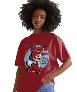 Mario Since 85 Shirt Match Jordan 6 Toro Bravo Shirt In Color cherry Red