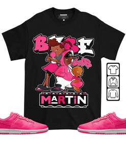 Martin Babe's Kids 90s Unisex Sneaker Shirt Match Dunk Low Hyper Pink Tee, Dunk Low Hot Pink T-Shirt, Hoodie, Sweatshirt