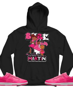 Martin Babe's Kids 90s Unisex Sneaker Shirt Match Dunk Low Hyper Pink Tee, Dunk Low Hot Pink T-Shirt, Hoodie, Sweatshirt