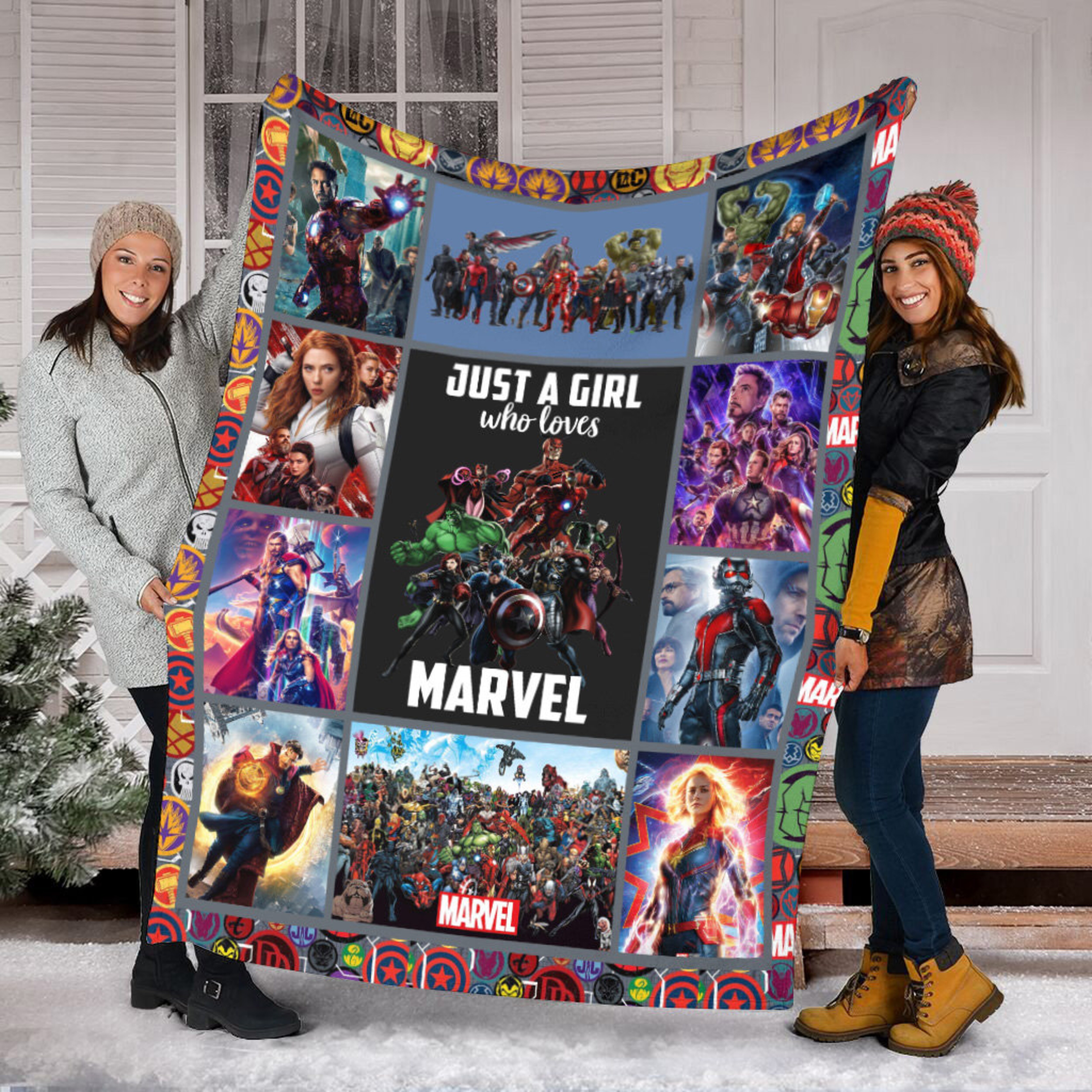 Marvel Avengers Quilt Blanket, For Marvel Fans