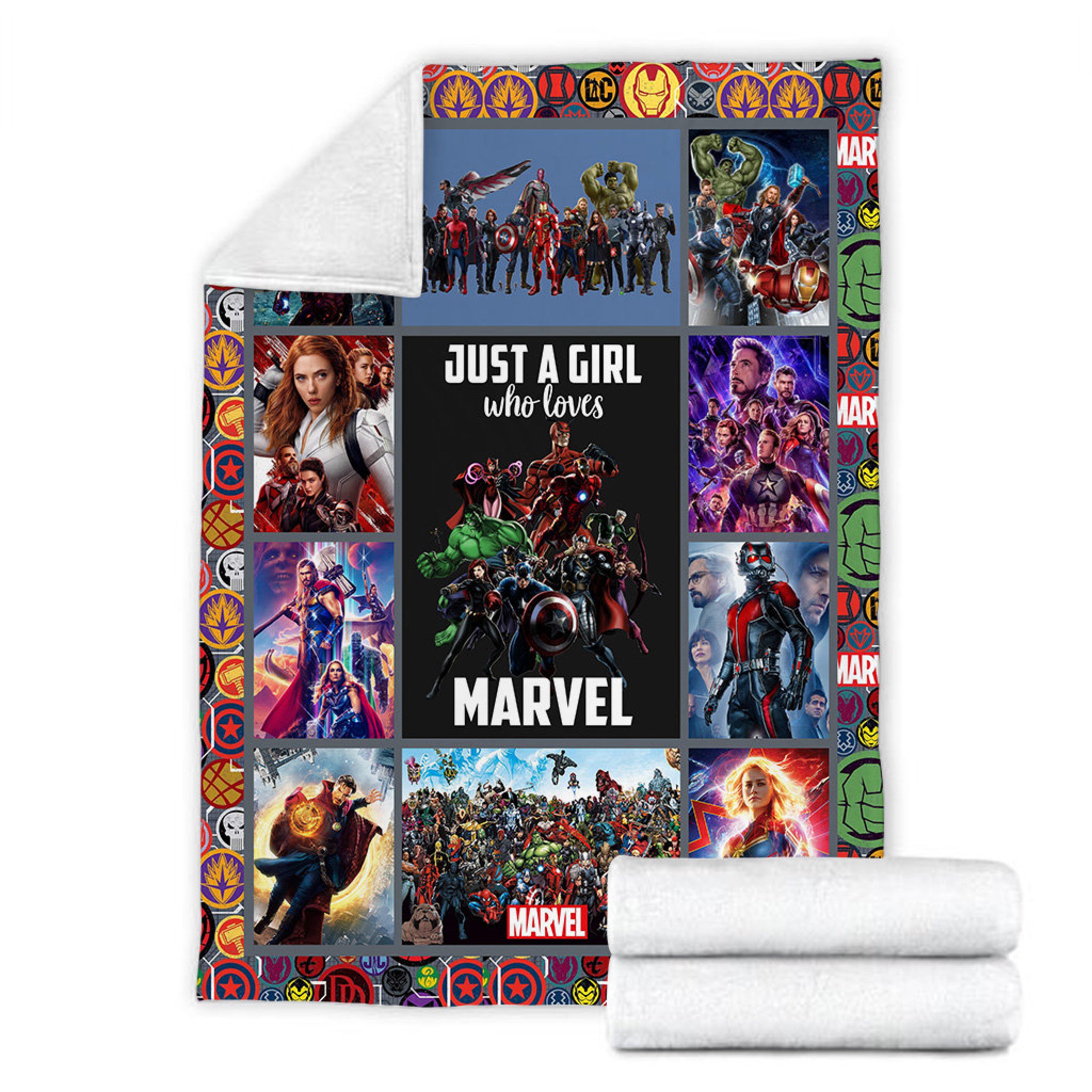 Marvel Avengers Quilt Blanket, For Marvel Fans