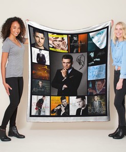 Michael Buble Albums Quilt Blanket, Perfect Gift for Music Lovers, Ideal for Home Bedroom Decor