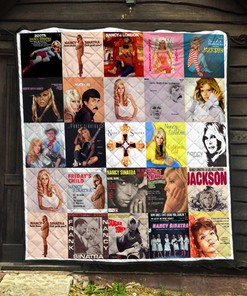 Nancy Sinatra and Lee Hazlewood Quilt Blanket, Home Decoration Gift