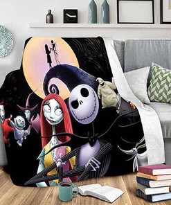 Nightmare Before Christmas Blanke 3D Style