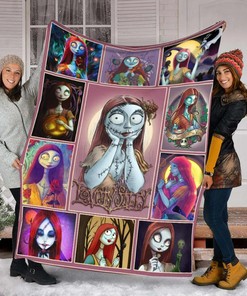 Nightmare Before Christmas Lovely Sally Halloween Blanket, Sally Gift Blanket
