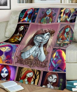 Nightmare Before Christmas Lovely Sally Halloween Blanket, Sally Gift Blanket
