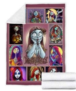 Nightmare Before Christmas Lovely Sally Halloween Blanket, Sally Gift Blanket