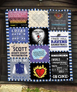 One Tree Hill Quilt Blanket, Fan Lover Home Decoration Gift