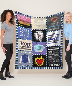 One Tree Hill Quilt Blanket, Fan Lover Home Decoration Gift