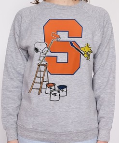 Peanuts Snoopy and Woodstock Syracuse Orange T-Shirt - Fan Gift