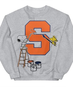 Peanuts Snoopy and Woodstock Syracuse Orange T-Shirt - Fan Gift