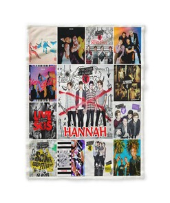 Personalized 5 Seconds Of Summer Blanket - Ideal Gift for 5SOS Fans
