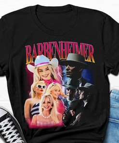 Personalized Barbenheimer Vintage T-Shirt - Stylish Gift