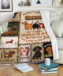 Personalized Dachshund Quilt Blanket - Perfect Gift for Dog Lovers