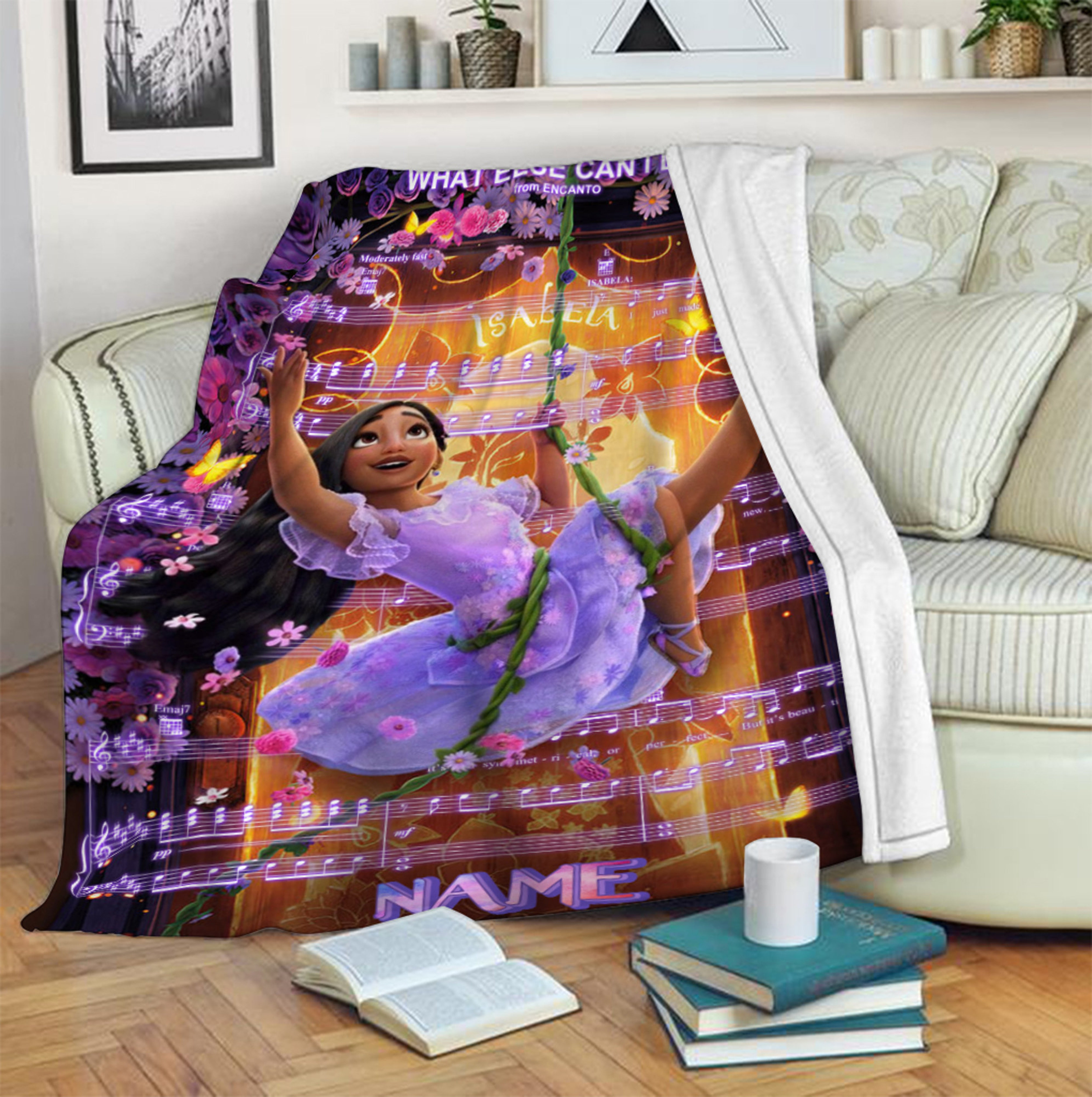Personalized Encanto Movie Quilt Blanket, Gift for Fans
