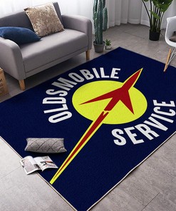 Personalized Garage Service Hot Rod Rug for Home Decoration