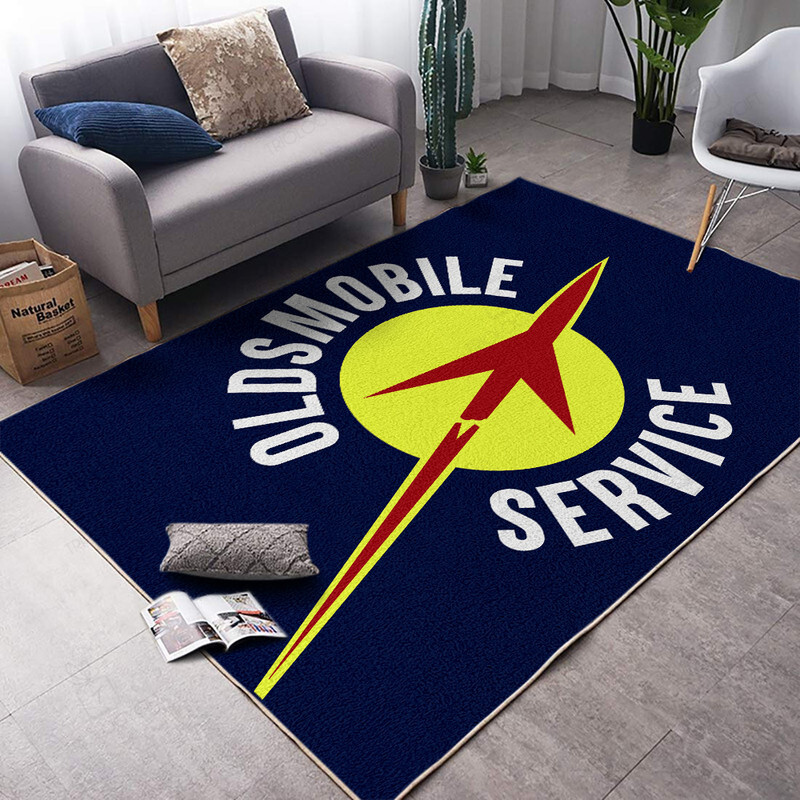 Personalized Garage Service Hot Rod Rug for Home Decoration