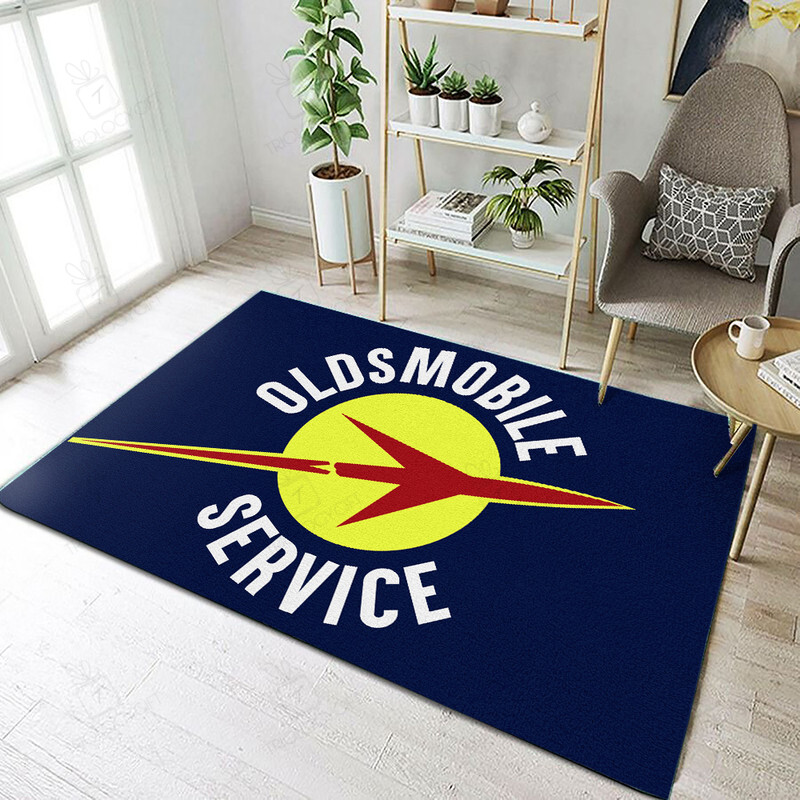 Personalized Garage Service Hot Rod Rug for Home Decoration