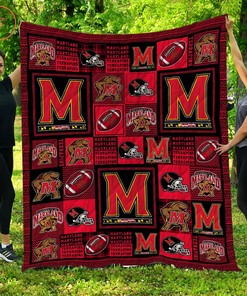 Personalized Ncaa Maryland Terrapins Quilt Blanket - Ideal for Picnics