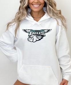 Philadawgphia Eagles And Bulldogs Vintage Style T-Shirt