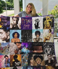 Prince Albums For Fans New Version 3D Quilt Blanket