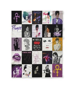 Prince Fan Lover Cotton Quilting Fabric Quilt Fleece Blanket, Perfect for Home Bedroom Decor