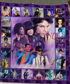Prince Rogers Nelson Quilt Blanket – Gift For Fans, Birthdays, Thanksgiving